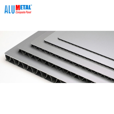 Σύνθετα φύλλα 3mm FR AA1100 επιτροπής PE PVDF ζαρωμένα αργίλιο