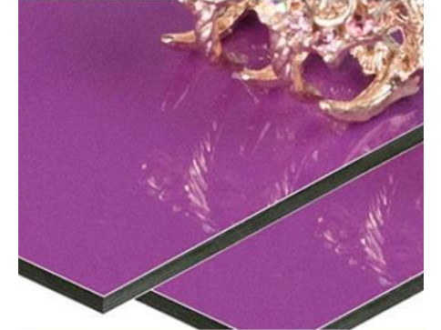 0.08mm PVDF πλαστικός πίνακας υπαίθριο 1000mm A2 FR επιτροπής αργιλίου σύνθετος