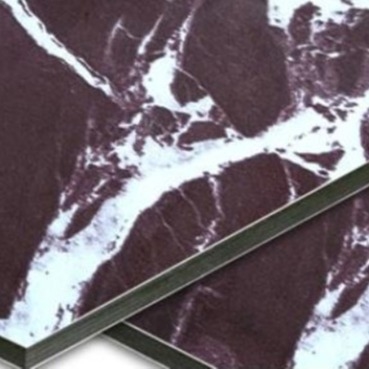 4mm μαρμάρινη αργιλίου σύνθετη σύνθετη επιτροπή αλουμινίου επιτροπών ντυμένη PVDF