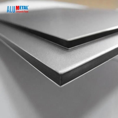 Alumetal ασημένια PVDF ΑΚΕ προϊόντα προσόψεων επιτροπής αλουμινίου σύνθετα