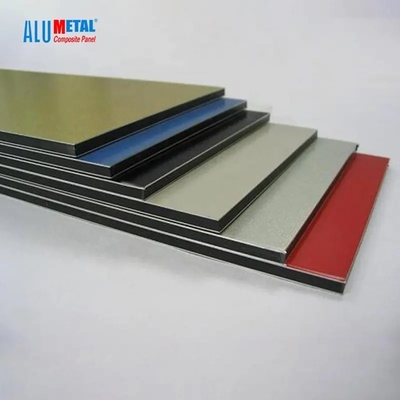 Βουρτσισμένο Alumetal οικοδομικών υλικών εσωτερικό του ΑΚΕ χρώμα μεταλλινών ξυλεπένδυσης τοίχων διακοσμητικό