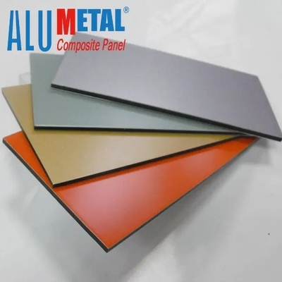 σύνθετη επιτροπή αργιλίου 4mm PVDF με τη UV επιτροπή προστασίας από τη ραδιενέργεια acm