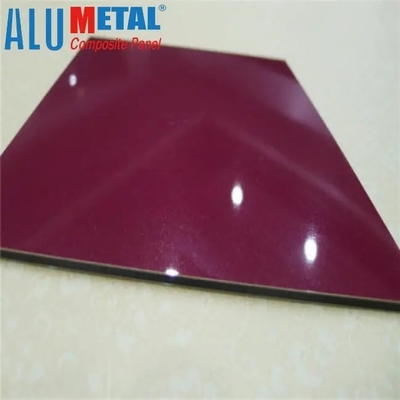 Alumetal 2mm σύνθετη επιτροπή φύλλων 4x8 του ΑΚΕ επένδυσης αλουμινίου 3mm 4mm 5mm 6mm ACM Alucobond για την επιτροπή τοίχων