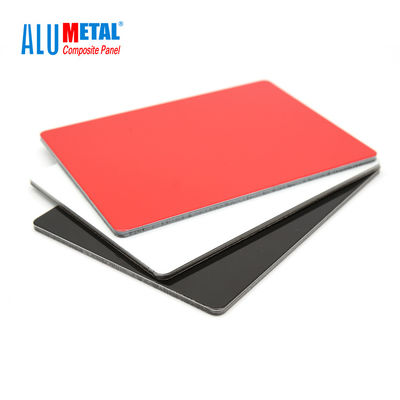 σύνθετη επιτροπή 1220 X 2440mm αργιλίου 6mm Acm PVDF αντιβακτηριακή επιφάνεια