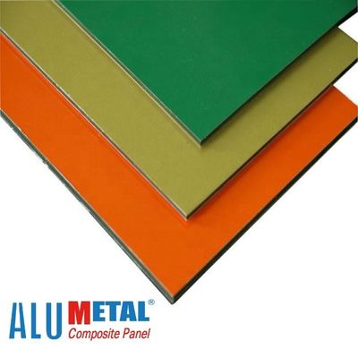 LDPE Materia επένδυσης τοίχων αλουμινίου 1570mm 5mm εξωτερικός σύνθετος πυρήνας