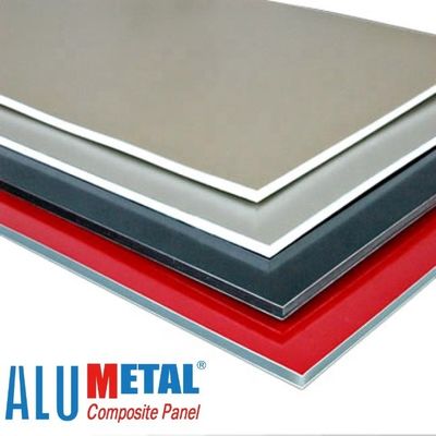 LDPE Materia επένδυσης τοίχων αλουμινίου 1570mm 5mm εξωτερικός σύνθετος πυρήνας