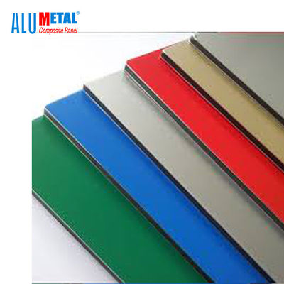 1220x2440mm βουρτσισμένο PVDF φύλλο 5mm AA1100 επιτροπής αργιλίου σύνθετο