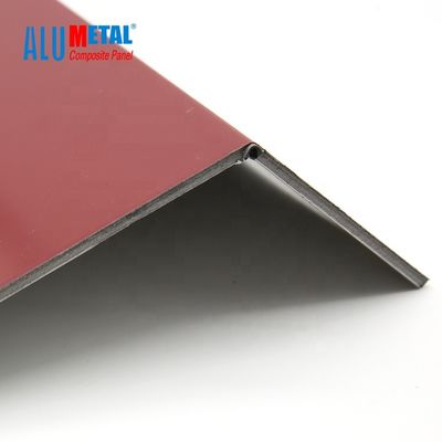 σύνθετη στέγη AA5005 επιτροπής τοίχων διαμερισμάτων πινάκων επένδυσης αλουμινίου 3000mm 0.2mm