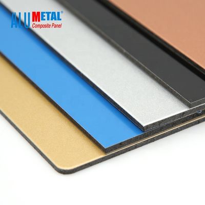 6mm Dibond 1500 X 4000mm PE νανο αλεξίπυρος πινάκων σάντουιτς επιτροπής αργιλίου σύνθετος