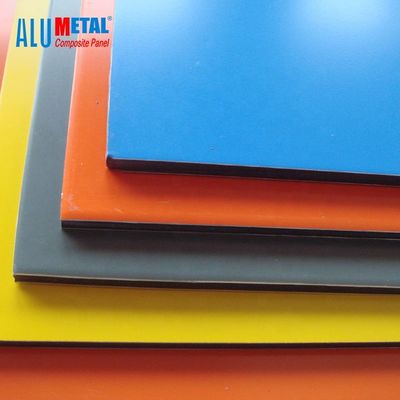 4mm 1250mm πλαστικό αργιλίου σύνθετο φάσμα AA3003 επιτροπών φύλλων υλικό