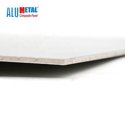 Αρχιτεκτονική τοίχων επένδυση 4mm επιφάνεια AA1100 επιτροπής αλουμινίου σύνθετη καθρεφτών 1500mm