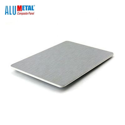 Φύλλο Acp πυρίμαχο σύνθετο πάνελ αλουμινίου 0,3 mm AA1100 επίστρωση PE Nano