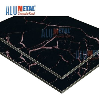 Ο τεχνητός Stone 4mm επιτροπή FEVE 5800mm AA3003 σάντουιτς αλουμινίου