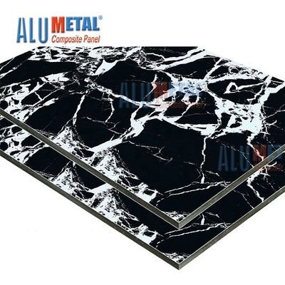 Ο τεχνητός Stone 4mm επιτροπή FEVE 5800mm AA3003 σάντουιτς αλουμινίου