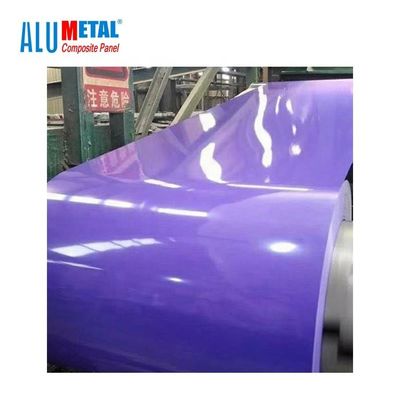 Ντυμένη σπείρα 2500MM σπείρα 1mm αργιλίου FEVE H12 A1060 στεγών ρυμουλκών