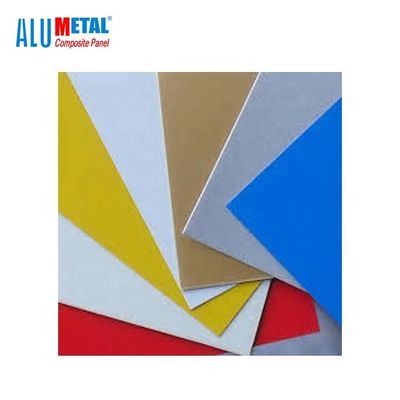 HDPE μετάλλων φύλλων αργιλίου 5mm ζωγραφικής 1500MM 1mm παχύ AA5086