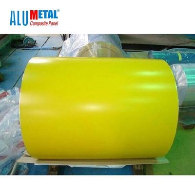 Το χρώμα έντυσε 100mm προβερνικωμένο Punching 2200mm σπειρών H112 φύλλων αργιλίου