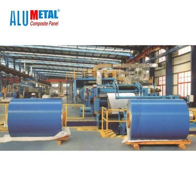 Το χρώμα έντυσε 100mm προβερνικωμένο Punching 2200mm σπειρών H112 φύλλων αργιλίου