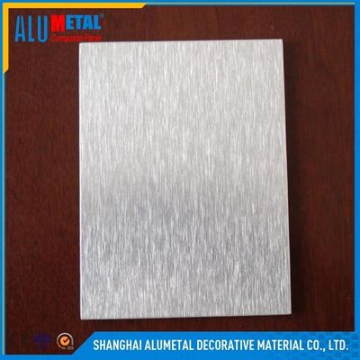 4mm γυαλισμένο βουρτσισμένο AA3003 φύλλο 1220MM επιτροπής αργιλίου σύνθετο