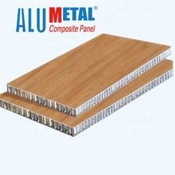 Πίνακας κυψελωτής επιτροπής 0.08MM πλαστικός πέτρινος υπαίθριο 1000mm A2 FR