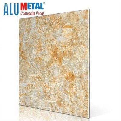 Nacreous σύνθετη επιτροπή 0.05mm 5800mm αργιλίου Crossbond μαρμάρινη αντιστατικά