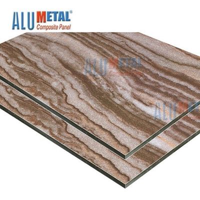 0.08mm 6mm ξύλινη πλαστική μαρμάρινη αργιλίου σύνθετη εξωτερική διάμετρος αρσενηκού σπειρώματος επένδυσης τοίχων επιτροπής εξωτερική