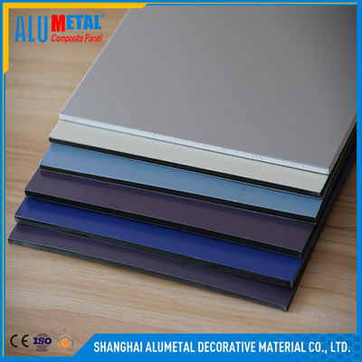 Συνήθεια 2mm PVDF πολλαπλάσια στρώματα επιτροπής αργιλίου σύνθετα για την αρχιτεκτονική