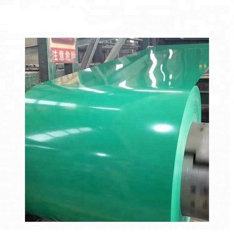 Χρωματισμένη 8011 2500MM ντυμένη αργιλίου σπείρα 0.06MM περιποίησης αργιλίου σπειρών ντυμένη PVC