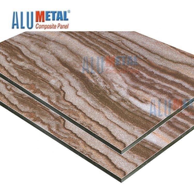 0.08mm 6mm ξύλινη πλαστική μαρμάρινη αργιλίου σύνθετη εξωτερική διάμετρος αρσενηκού σπειρώματος επένδυσης τοίχων επιτροπής εξωτερική